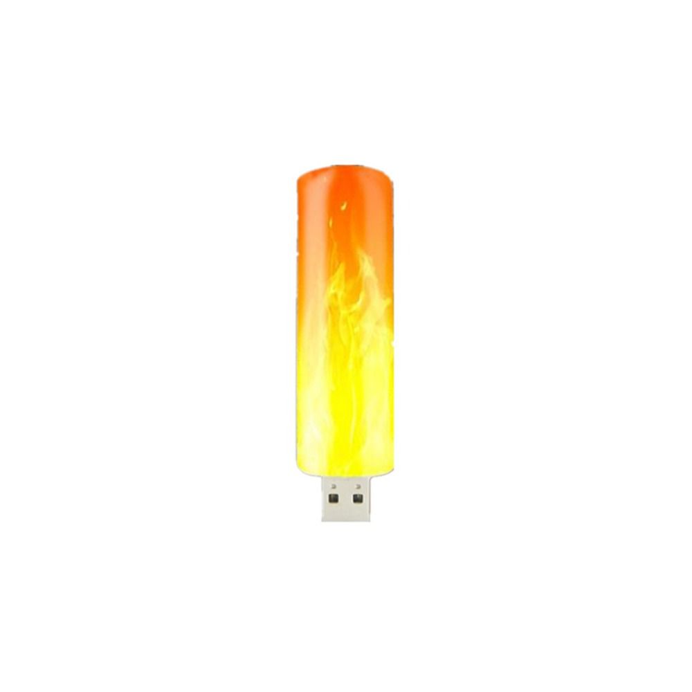 Лампа накаливания Flame Light Effect USB Light Flame Candle Light Lamp Flame Lamp LED Atmosphere Light