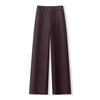 Women's High-End Wide-Leg Spring Pants: 2026 New Style, Loose Casual Straight-Leg, Long Fit