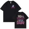 Be Happy Lift Heavy Funny Gym Weightlifting T Shirt Retro Harajuku Fashion Casual 100 Cotton Oversized Tee for Men Women