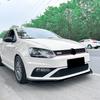 Car Front Bumper Lip Spoiler Diffuser Splitters BodyKit Aprons Cover Guard Trim For Volkswagen Polo MK5 6C GTI 2015-2018