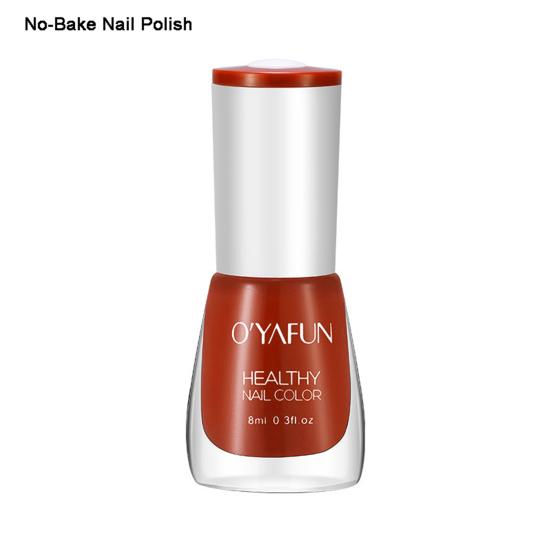 8ml Nail Polish Gel Tearable Water-Based Healthy Extract Fragrant Colorful Manicure Polish for Home