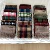 2025 Winter Red Plaid Imitation Cashmere Scarf - Warm Neck Warmer for Women & Couples