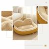 Cloud Pet Bed Padded Pet Bed with Handle Soft Warm for Cats, Indoor, Living Room