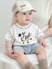 Koreanischer Sommerstil 2026: Coole zweiteilige Kleidung für Babys, Trendiges kurzärmeliges T-Shirt für Kinder
