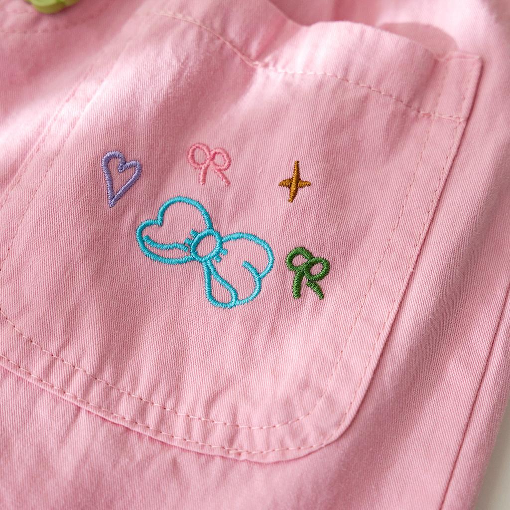 Girls' Lace Casual Pants Summer Sweet and Cute Embroidered Shorts Baby Korean Shorts