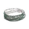 European & American Style Colorful Zircon Diamond Elastic Tennis Bracelet