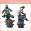 Premium Pvc Naruto Shogi Stump Scene Collectible Figures Naruto Kakashi 8cm