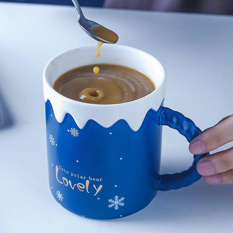Kreativní osobnost Polar Bear Hrnek Keramický šálek vody Šálek mléka Šálek kávy Šálek džusu Dárek