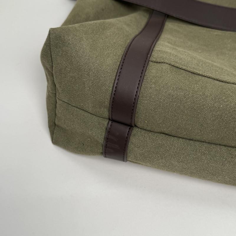 Canvas Duffel Bag Women's Large Capacity Tote Shoulder Bag Casual Travel Handbag