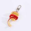 Simulated Fruit Fruit Keychain Cute Cartoon Food Keychain Cartoon Fruit Pendant  Car Key Accessory