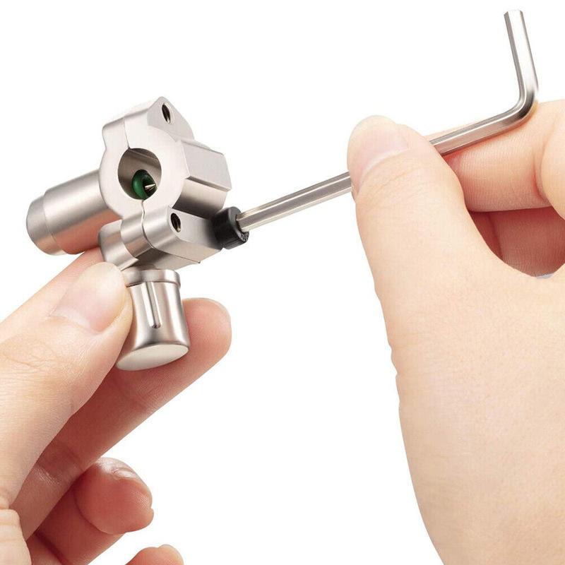 A/C Piercing Valve Refrigerator Piercing Puncture Valve Spanner Zinc Alloy Air Conditioner Line Tap Valves For Home HVAC Parts