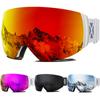 Maxjuli Professionelle Magnetische Skibrille Doppelschichtige Linse Antibeschlag Uv400 Ski Snowboard Brille Schneemobil Für Männer Frauen M6
