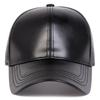 Light PU Leather Baseball Cap Men's and Women's Casual Hats Adjustable Fashion Hat Trucker Caps