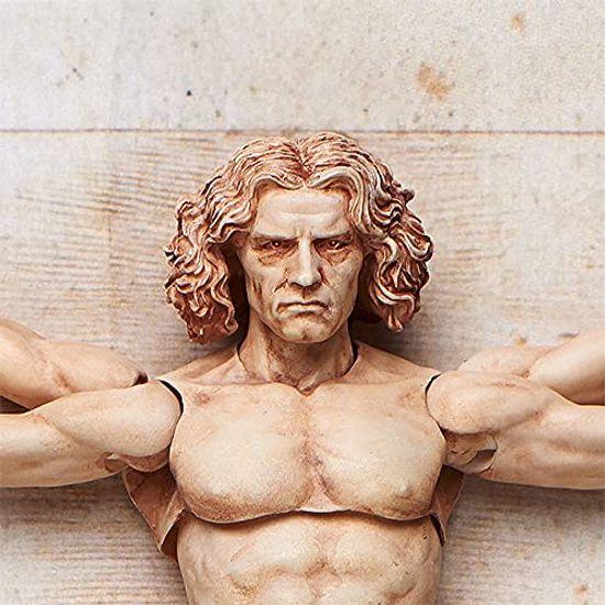 Figma Tischmuseum Vitruvianischer Mensch Figur Nicht maßstabsgetreue ABS & PVC Bemalte bewegliche Figur Sekundärweiterverkauf