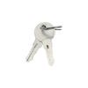 Stainless Steel Trailer Door Latch Lock with 2 Keys For Camper RV Truck Tool Box