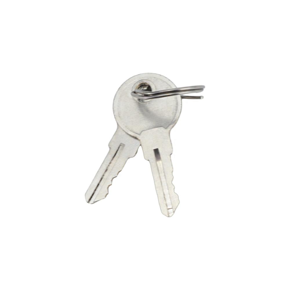 Stainless Steel Trailer Door Latch Lock with 2 Keys For Camper RV Truck Tool Box