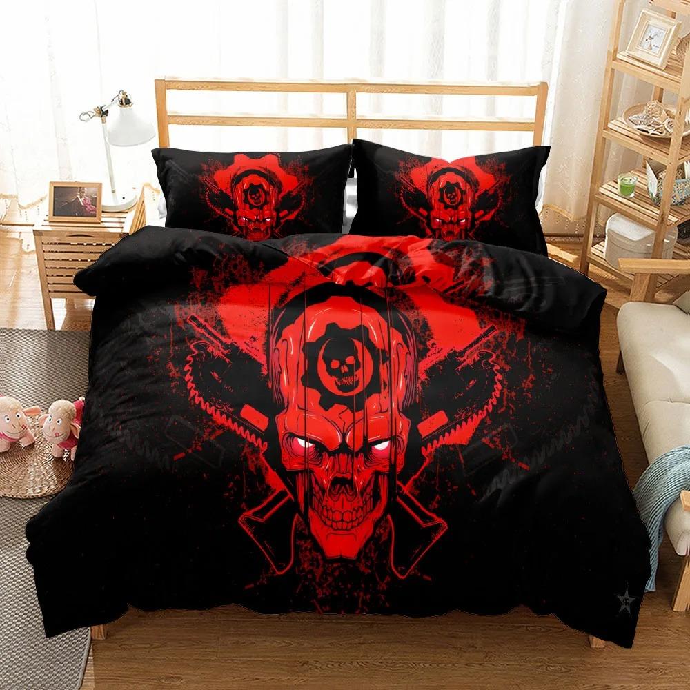 Play Station Children Bedding Set King Queen Double Full Twin Single Size Bed Linen Set