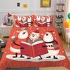 3D Christmas Printing Bed Set Cover King Size Polyester Bedding Set Boy Kid High Quality Bed Clothes