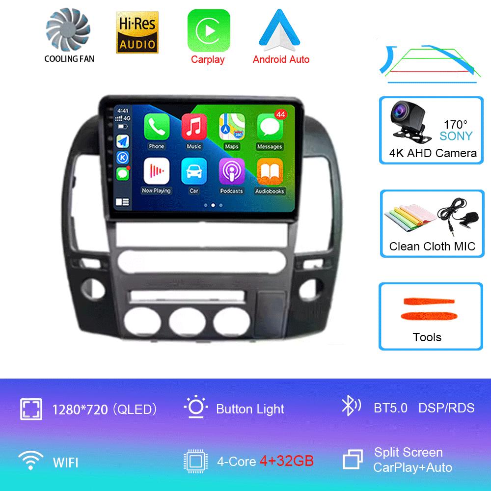 Android 14 for Nissan Pathfinder 2004 2005 2006 -2014 GPS Navigation Car Video Multimedia Player Head Unit Host No 2din DVD