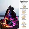 1pc Guitar Printing Lightweight Flannel Blanket, Comfortable and Warm Blanket, for Camping Sofa Bed and Couch Office, Suitable for Gift Blank