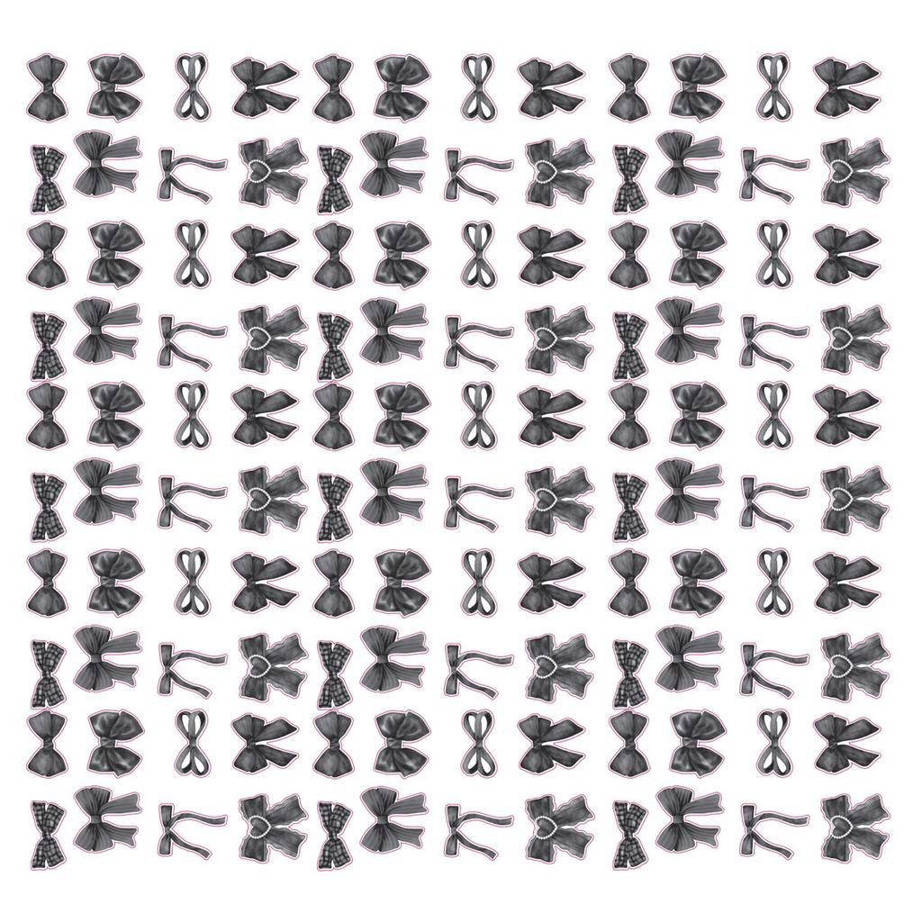 500 sztuk Naklejki z Kreskówkową Kokardką Estetyczne Naklejki do Scrapbookingu na Butelkę z Wodą Notes Dziennik Etui na Telefon Opakowanie