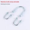 Mingzhiao Galvanized Extended U-Bolt M8X77X101 - 20 Pack