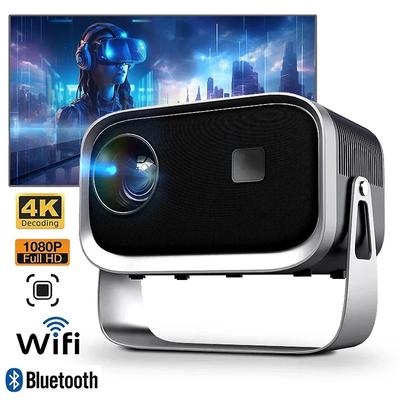 New A003 Portable Mini Projector Wifi Wireless Sync Home Theater Cinema LED Video Projector Full HD 1080P 4K Cinema Smart TV