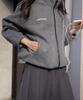 Luthproduct Sporty Fleece Zip-Up Jacket _ Gray