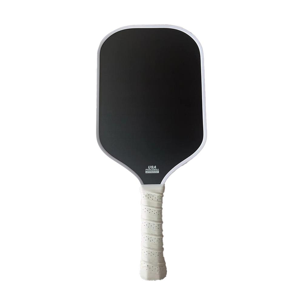 High Quality T700 Carbon Fiber Rectangle Pickleball Paddle 418mm 16mm PP Honeycomb Core 230g 40 Holes Edgeless Solid Pattern