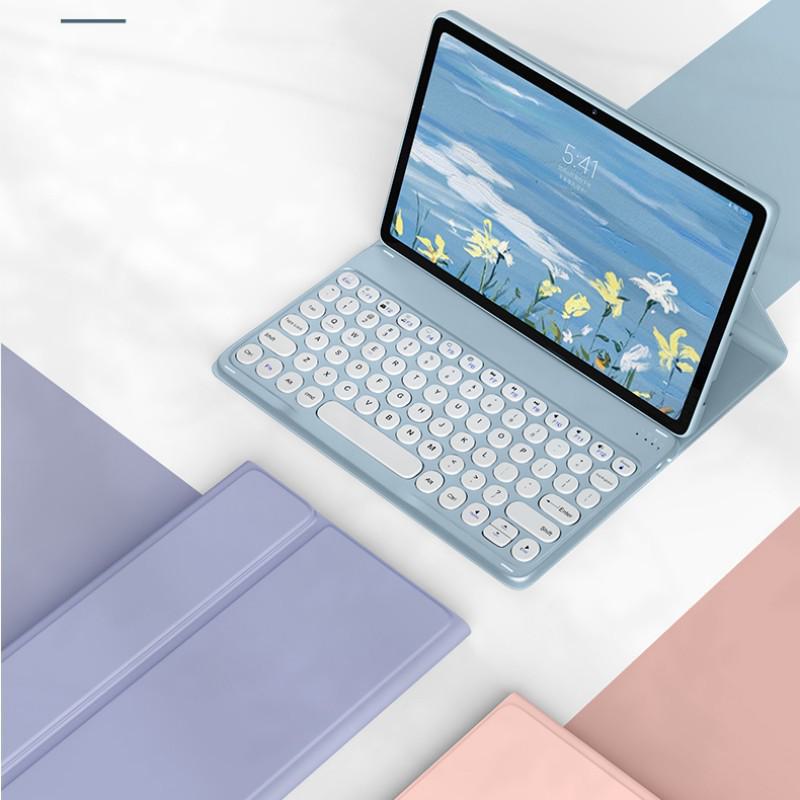 2023 Redmi SE Bluetooth Keyboard Protective Cover for Redmi 10.61, Xiaomi 5 Round Keycap Keyboard and 6 Leather Case.