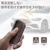 [PIMOHI] NBOX Key Case Metal Genuine Leather Compatible with Honda