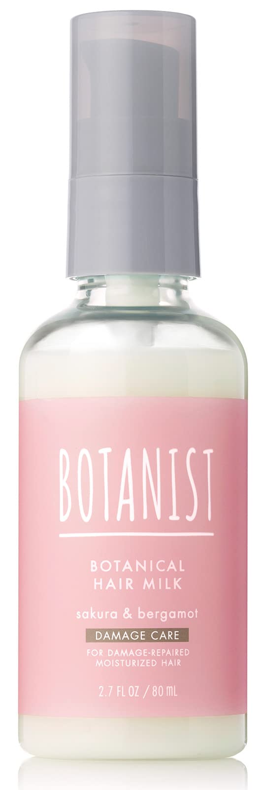 

2023 BOTANIST Botanical Hair Milk hair treatment 80ml Sakura and bergamot scent [Old model] [Spring only] [Damage Care] No-rinse