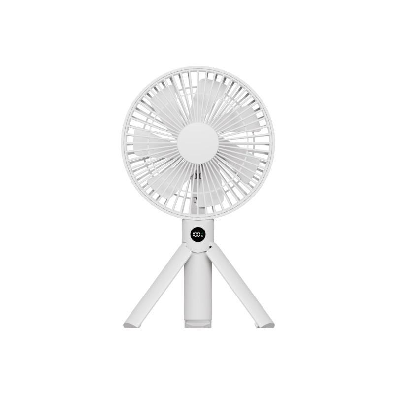 

Foldable High Power Outdoor Tripod Fan with Customizable Logo 3000mAh