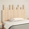 VidaXL Tête de lit murale 108x3x80 cm Bois massif de pin 824773
