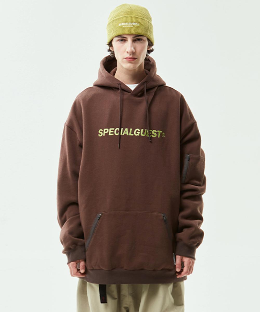 Special Guest Easy Wide Hoodie (Coffee Bean) Xl