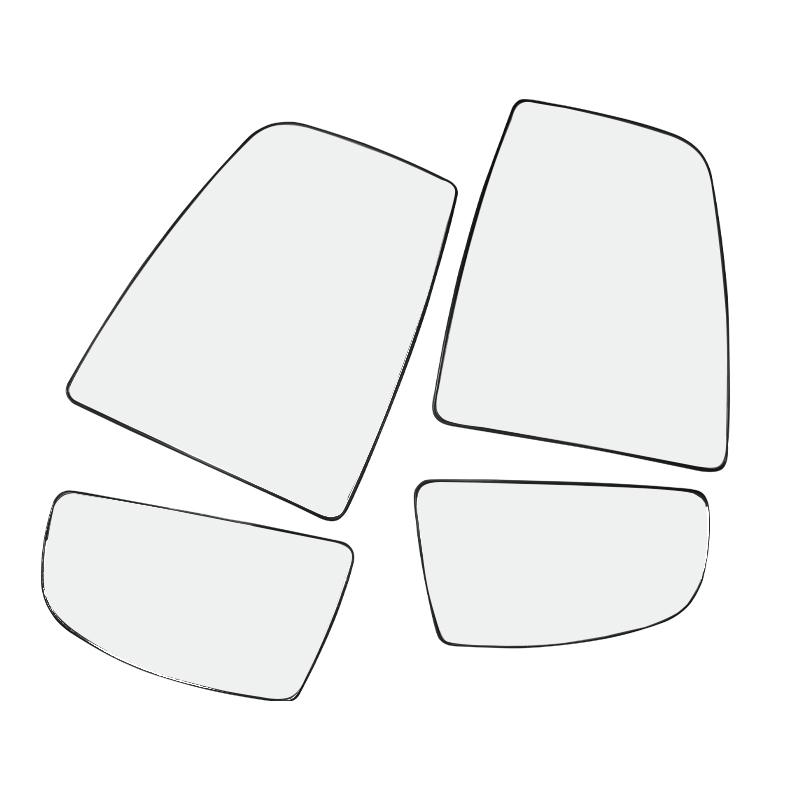 Seitlicher Rückspiegel Beheiztes Glas Tür Flügelspiegel für Ford Transit Kastenwagen MK8 2014 2015 2016 2017 2018 2019 2020 2025 1823985