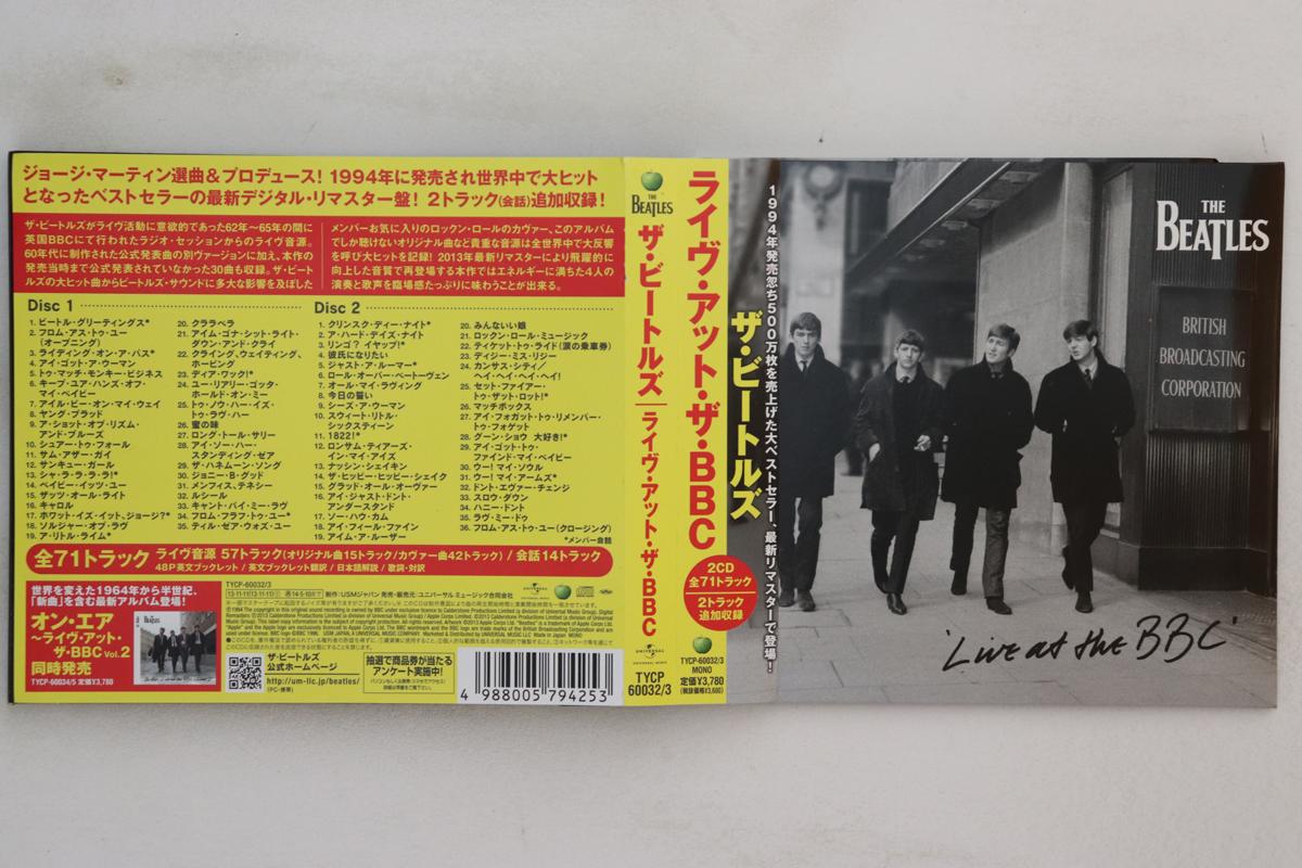 

CD BEATLES - Live At The BBC TYCP600323 Apple Records 2013 Japan Obi Rock Used