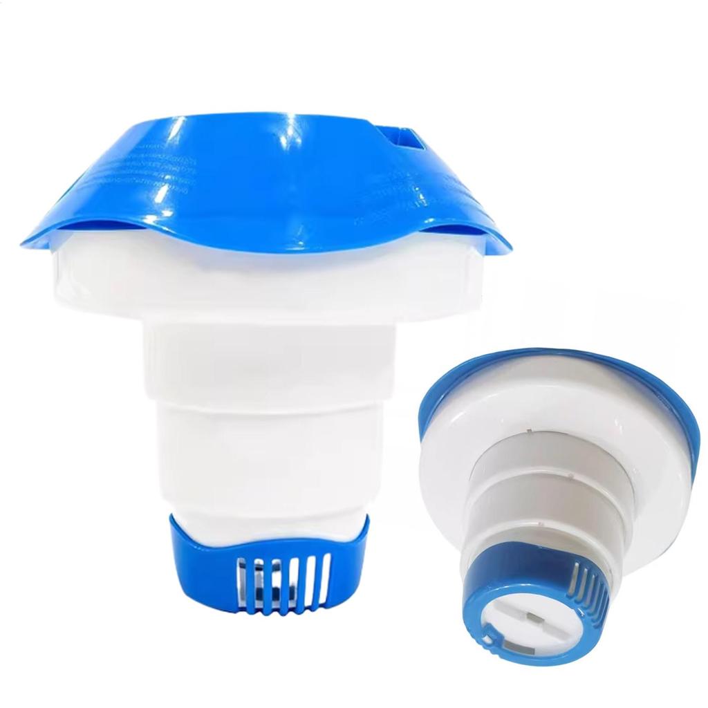 Chlorine Floater Adjustable Floating Chlorine Dispenser Durable for Indoor Outdoor Swimming Pools Floating Chlorine Dispenser
