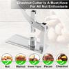 Chestnut Cracker Stainless Steel Press Nut Cracker Labor-Saving Chestnut Cutter Pecans Walnut Opener Chestnut Clip Kitchen Tools