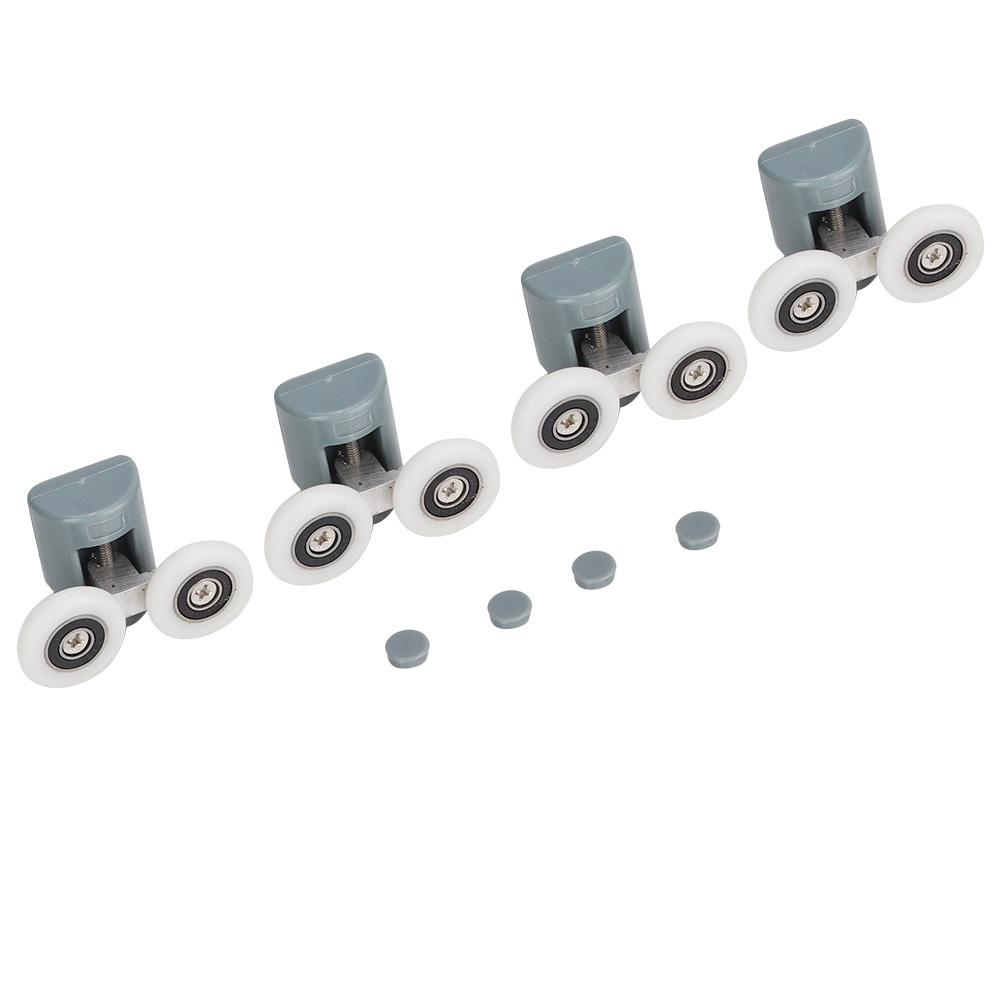 Replacement Shower Sliding Glass Door Upper Runners Rollers Pulleys Wheel