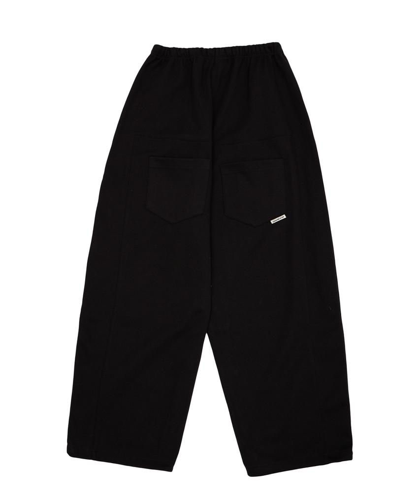 DOUBLE JD Doubleing Wide Sweatpants (Black)