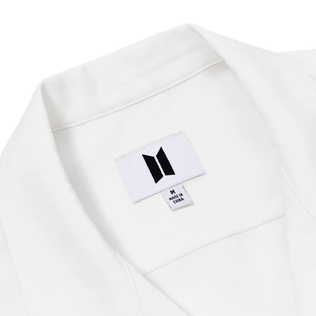 [USED] Official BTS JIMIN MUSE Open Collar Shirt