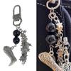 Многофункциональный брелок-подвеска в виде звезды, держатель для ключей, готический аксессуар для сумки, подходит для стильных личностей, подарок