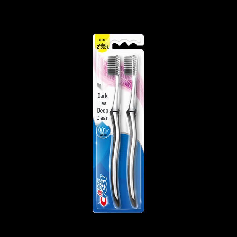 Crest Ultra-Fine Flexible Deep Clean Soft Toothbrushes (2 Twin Packs)