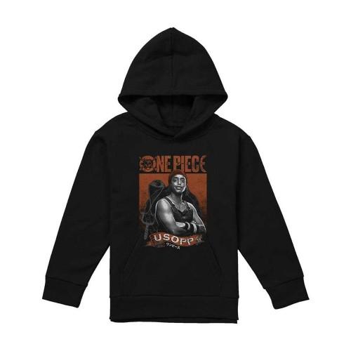 One Piece Live Action Childrens/Kids Usopp Portrait Hoodie