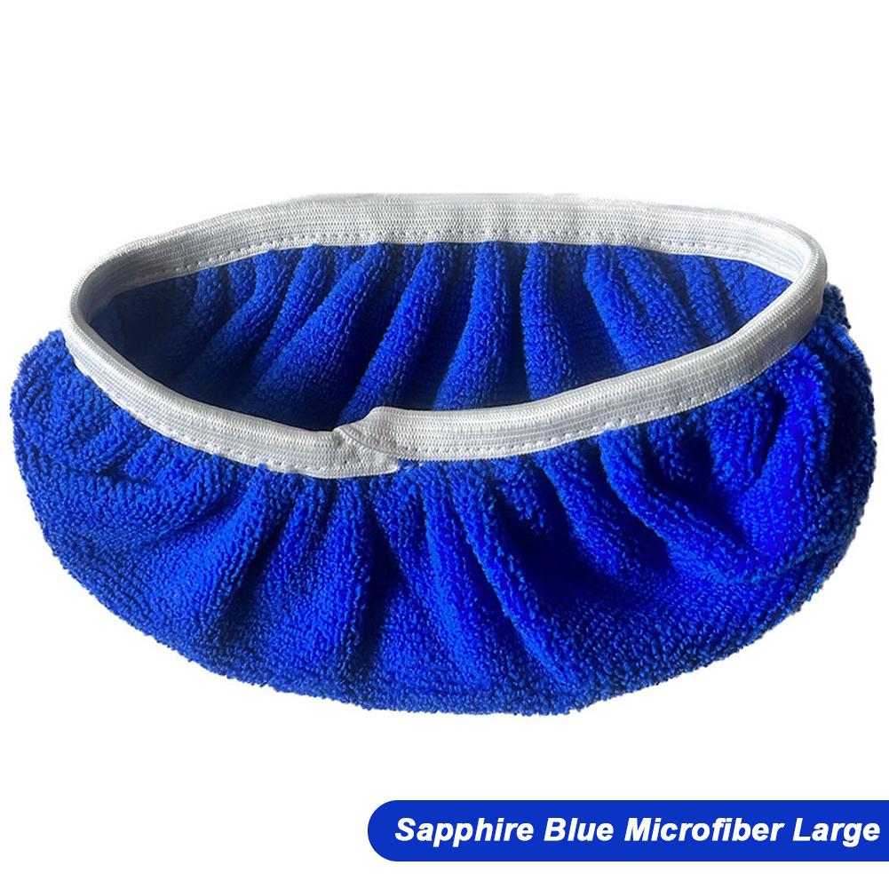 Verdicktes elastisches Band Flachmopp-Pads Korallenfleece/Mikrofaser/Chenille Ersatz Rotierender Kehrmopp Waschbares Feuchtwischtuch zur Bodenreinigung