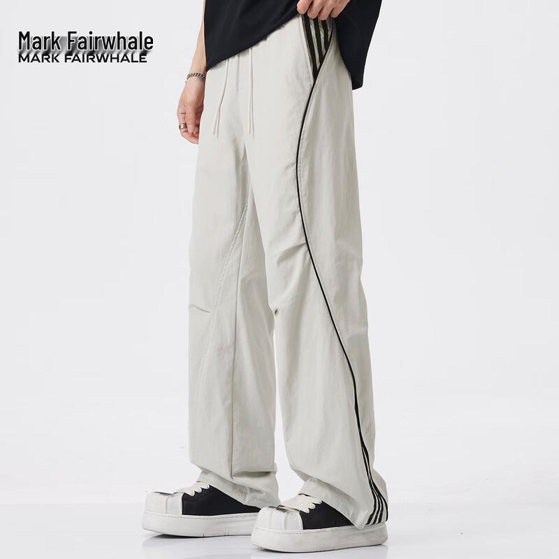 Mark Fairwhale Men's 2025 Summer Lightweight Casual Straight-Leg Pants