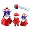 Heiß Süß Wächter Sailor Japanischer Zeichentrickfilm Film Cosplay Mädchen Merkur Mond Mars Kleid Süße Soldatin Sailor