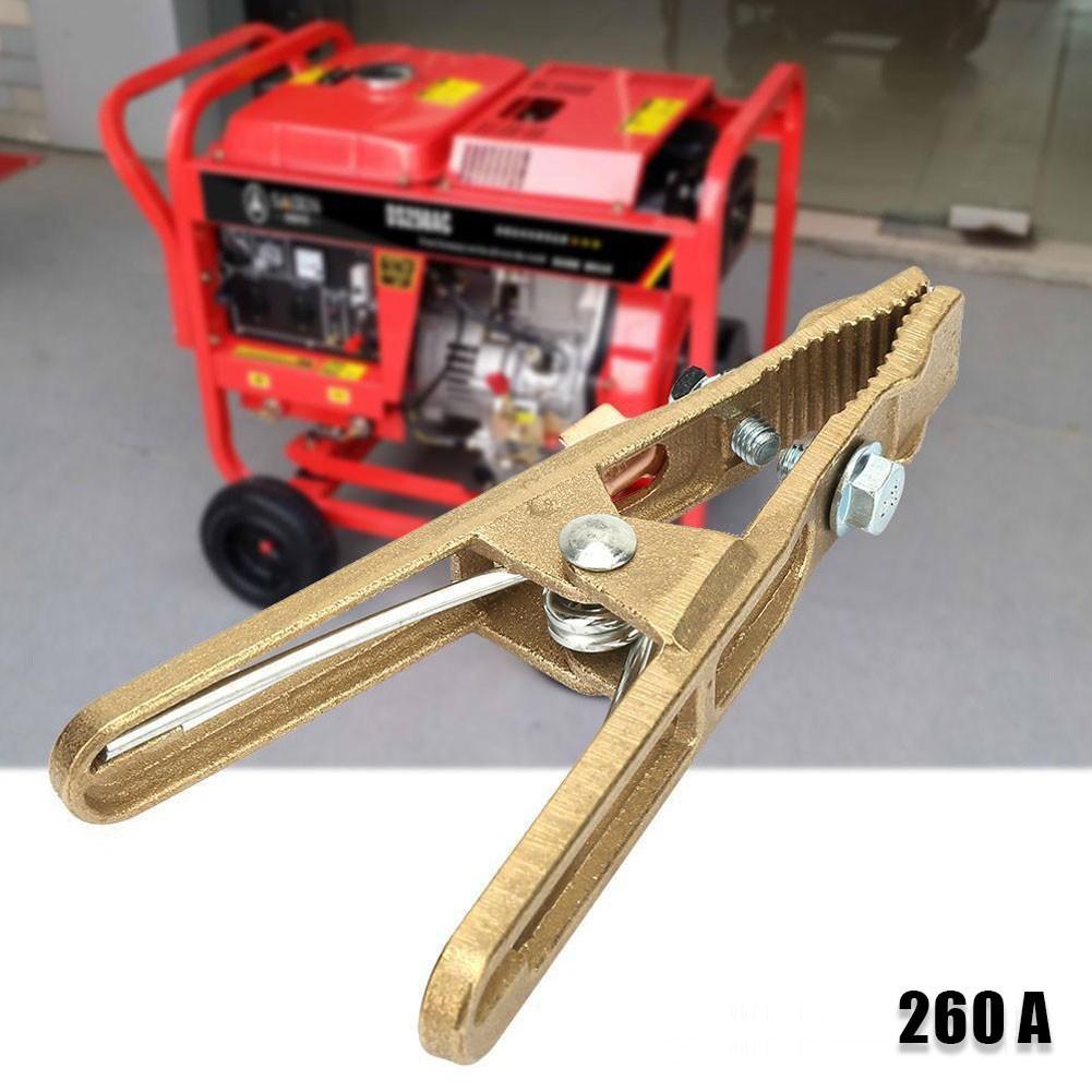 260A Conductive Current Earth Cable Clamp Grounding Clamp Welding Pliers