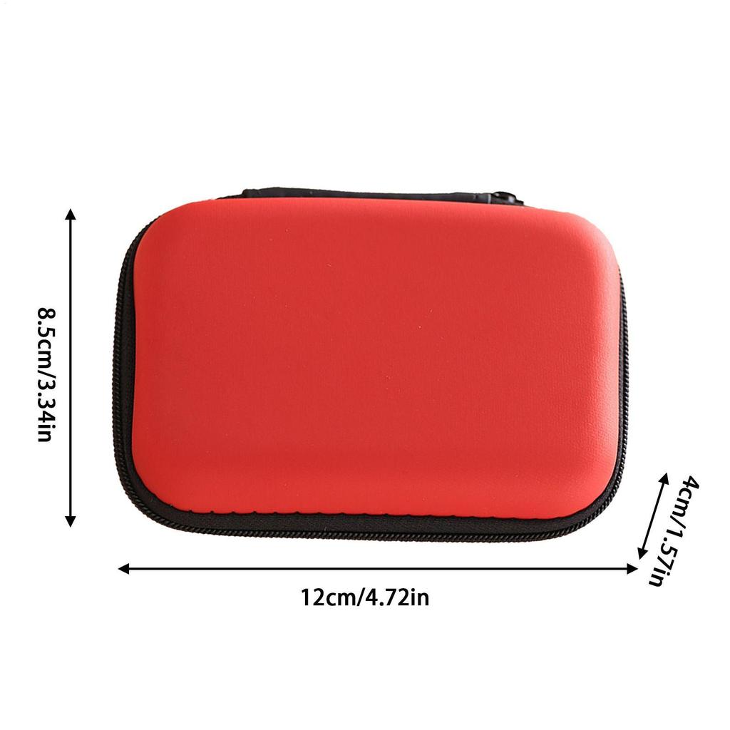 Sundries Travel Storage Bag Charging Case for Earphone Package Zipper Bag Portable Travel Cable Organizer Electronics Storage